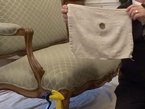 Think Your Upholstery Is Clean? Try This…